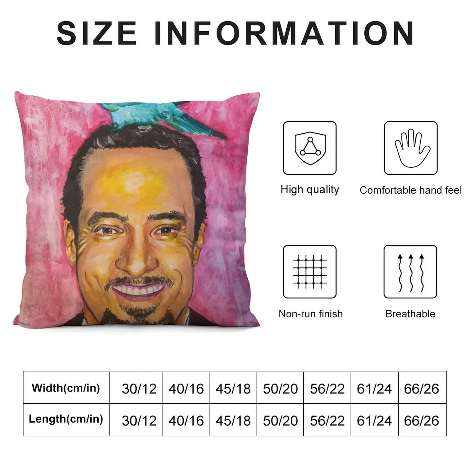 Дерен Браун Подушка Наволочка аниме девушка Новогодняя подушка