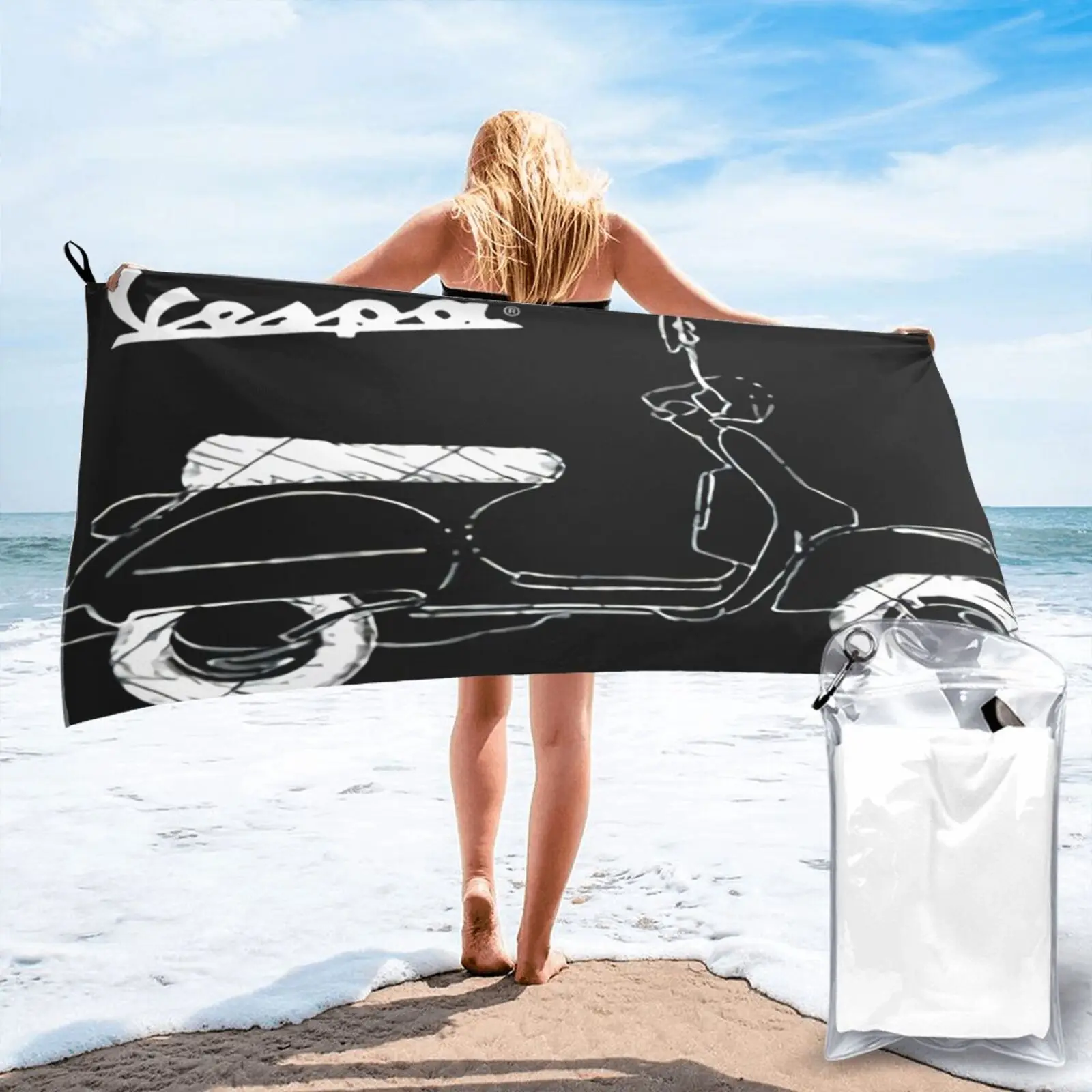 

Vespa Старая школа с Xl3Xl3Xl полотенце для кухни Xxl пляжное полотенце роскошный пляжный халат женский для дома