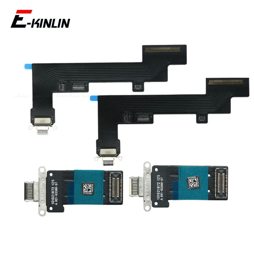 

Запасные части для зарядного устройства iPad Air 4 2020 Pro 12,9 11 2021 док-станция USB зарядный порт штекер гибкий кабель
