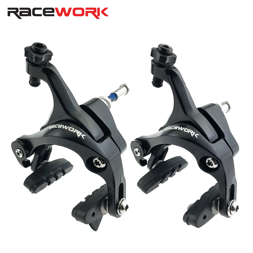 

Racework Road Bike Brake Bicycle Caliper Dual Pivot Folding Bicycle Road Rim Brake Center Mount Front Rear Calipers Vs 105 R7000