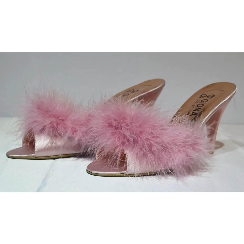 

EXCLUSIVE Giona Slim Waisted Heels Bridal Slipper 404