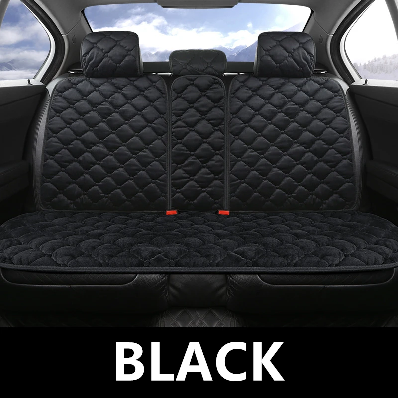 

WZJ Universal Car Rear Seat Covers Protector Cushion Mat For Land Rover Evoque Discovery LR3 LR4 LR5 Freelander 2 Range Rover Di