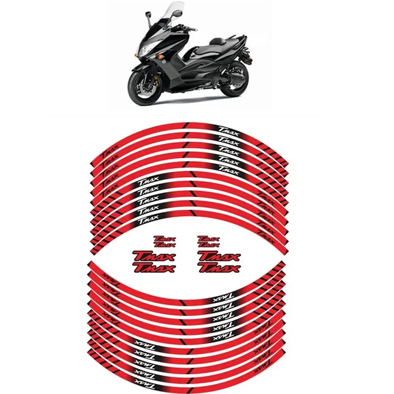 Для YAMAHA TMAX 500 530 560 детали мотоцикла контурное колесо декоративная наклейка-3