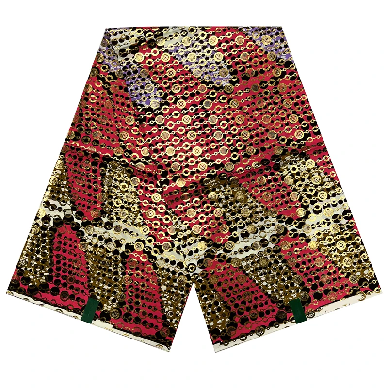 

Africa Ankara Prints Batik Patchwork Fabric Golden Wax African Design Sewing Material Good Quality 100% Cotton Fabrics TG0627