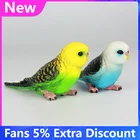 Модная новая имитация фигурок лесных попугаев Миниатюрная модель животных фигурка птицы фея из ПВХ Статуя Зоопарка Игрушки домашний декор