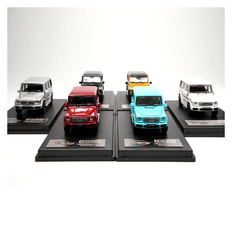 

1:64 BENZ G500 G-Klasse off-road vehicle SUV alloy car model collection ornaments gift children's toys