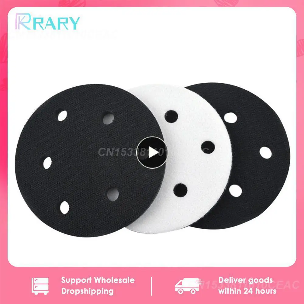 

1 ~ 10 шт. Защитная подкладка с крючком и петлей-6-дюймовая интерфейсная подкладка, диск, электроинструмент, аксессуары для фототехники и шлифовки