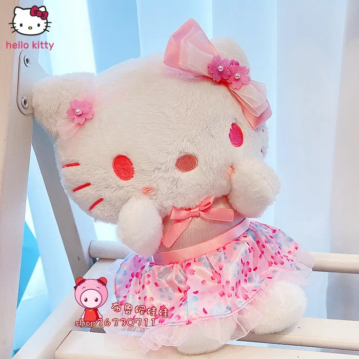 

Cherry Blossom Hello Kitty Clow M Melody Pc Big Ear Cinnamoroll Babycinnamoroll Cartoon Plush Doll Decoration Girls' Gifts