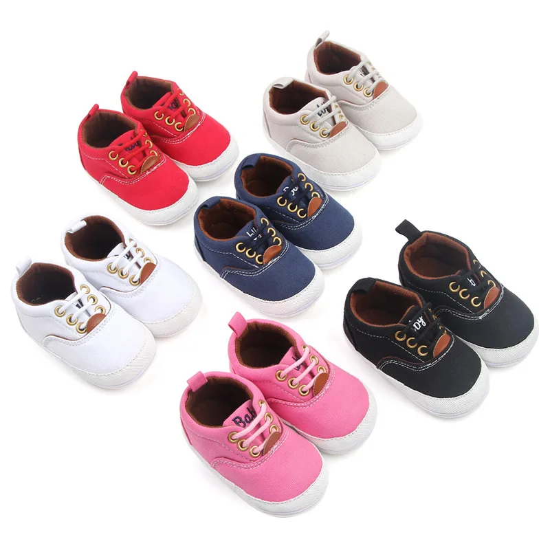 

2023 Baby Summer Shoes Newborn Baby Girl Boys Causal Casual Crib Shoes Anti-slip Shoes Multi-color Soft Sole Sneakers Prewalker