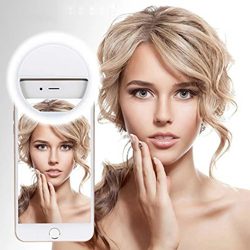 LED Selfie Ring Light Universal Portable Mobile Phone 36 LEDS Fill Lamp For iPhone Samsung TikTok Live Video |