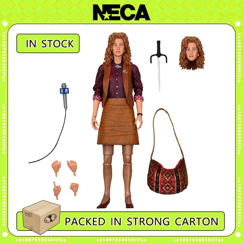 NECA Toys Черепашки Ниндзя-подростков Апрельте О'Нил Женский Журналист Репортер 1990