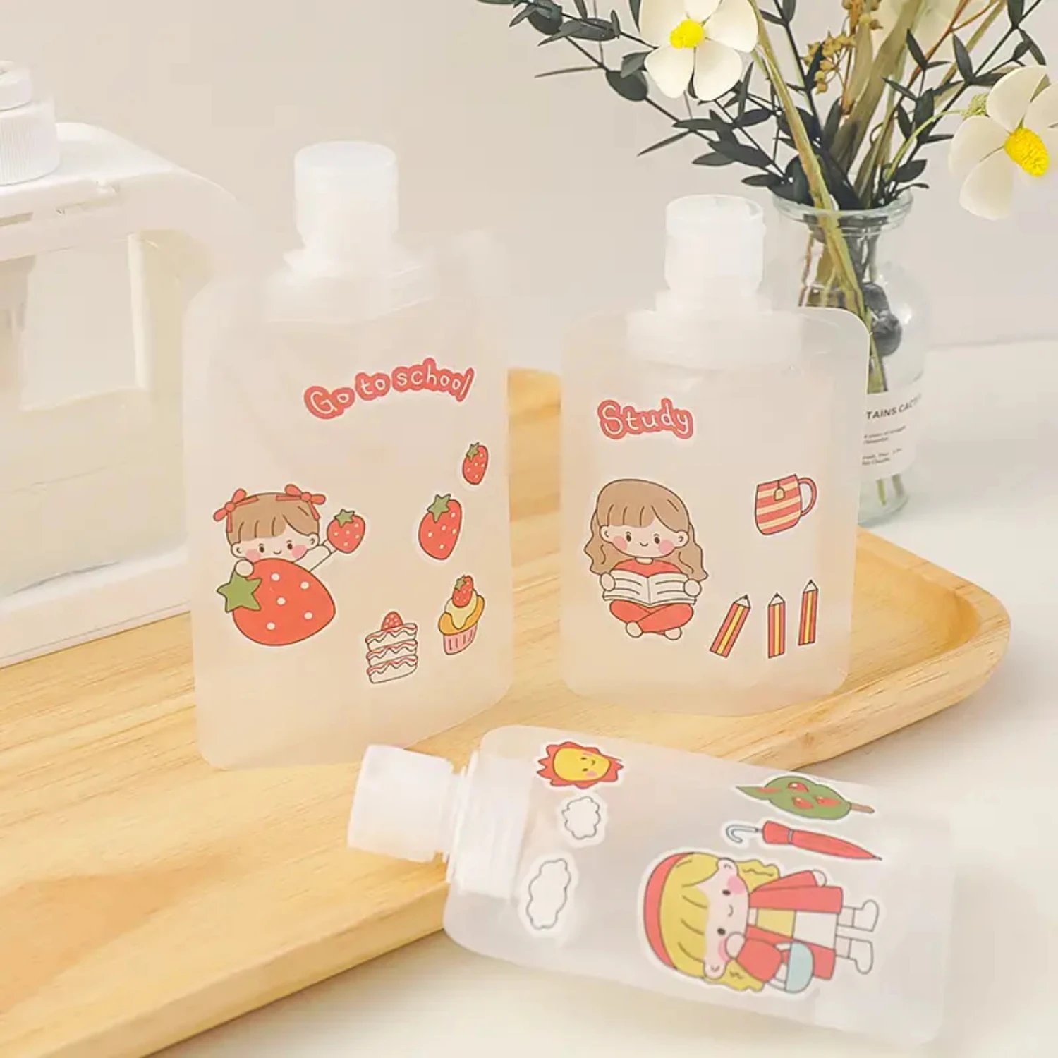 Удобный набор из 9 складных портативных сумок для хранения пресс-бутылок больших