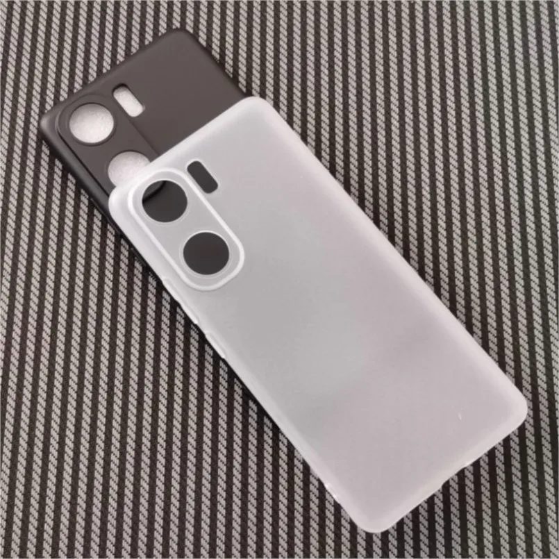 2 шт. черно-белые матовые Силиконовые чехлы из ТПУ для vivo iqoo neo 9 pro neo9 neo9pro