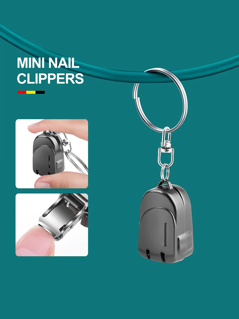 Кусачки для ногтей в форме сумок портативные складные кусачки из нержавеющей