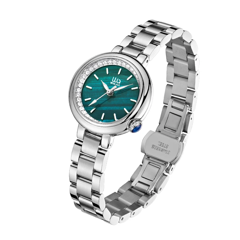 WIILAA Top Brand Luxury Watches Women Fashion Casual Waterproof Steel Strap Quartz Watch Clock Ladies Wristwatch Reloj Mujer enlarge