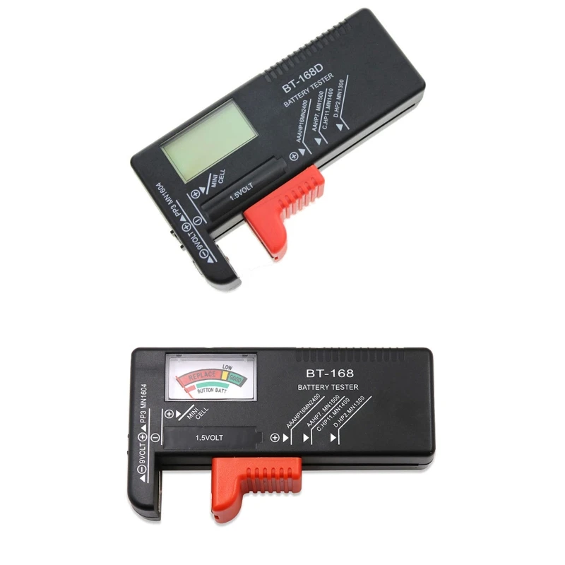 

Portable Electrical Equipment Battery Life Level Testers Power Meter BT-168