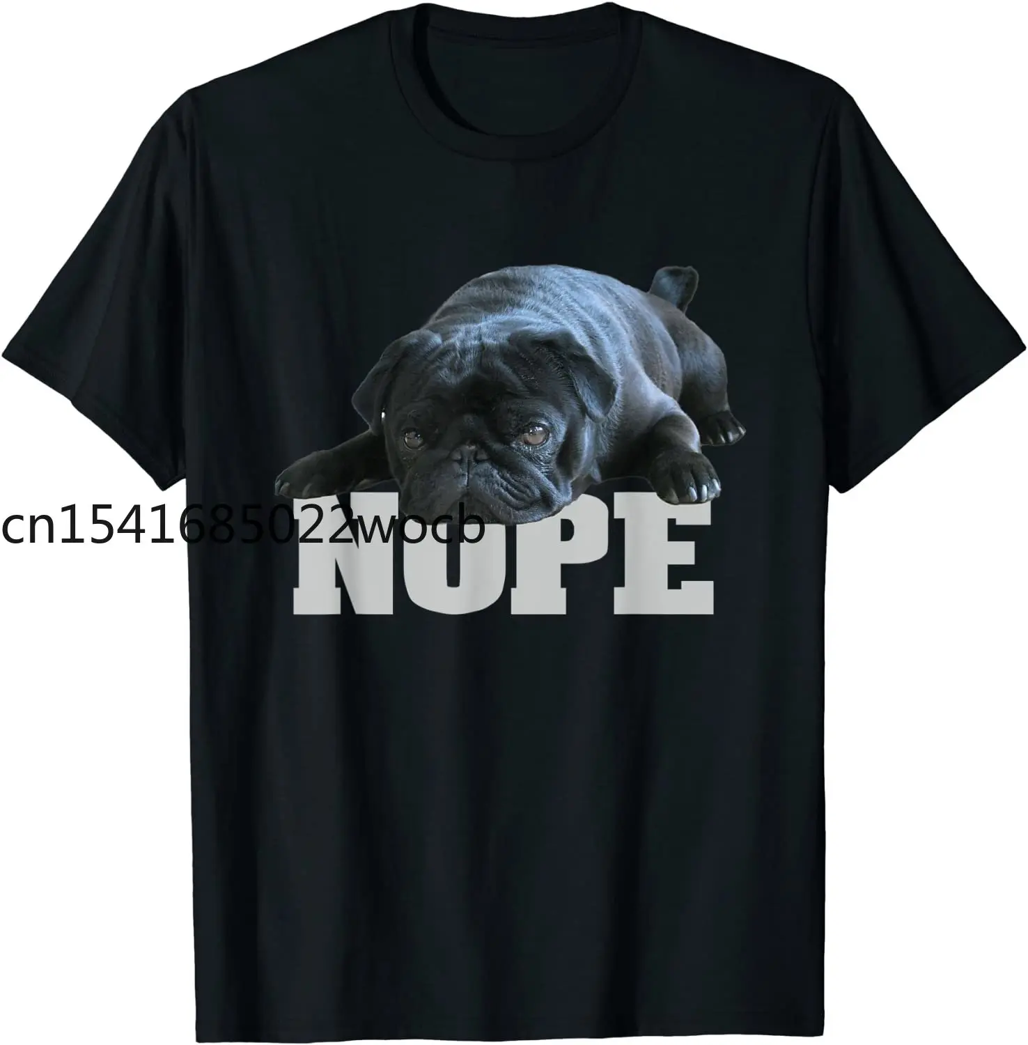 

Забавная Футболка Graphic 365 Nope Lazy English Bulldog Breed Lover