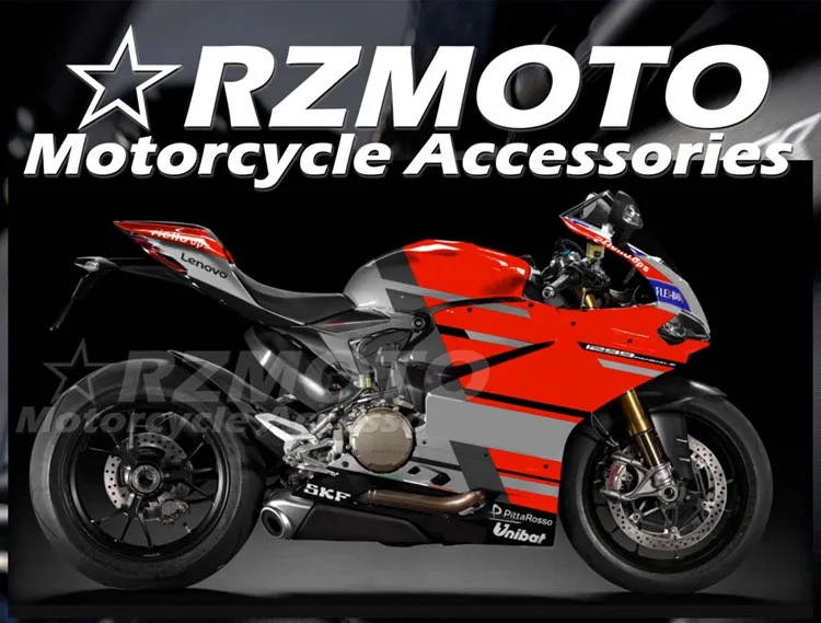 

Литьевая пресс-форма, новый комплект обтекателей из АБС-пластика для мотоцикла Ducati 959 1299 Panigale s 2015 2016 15 16, комплект кузова + Крышка Резервуара