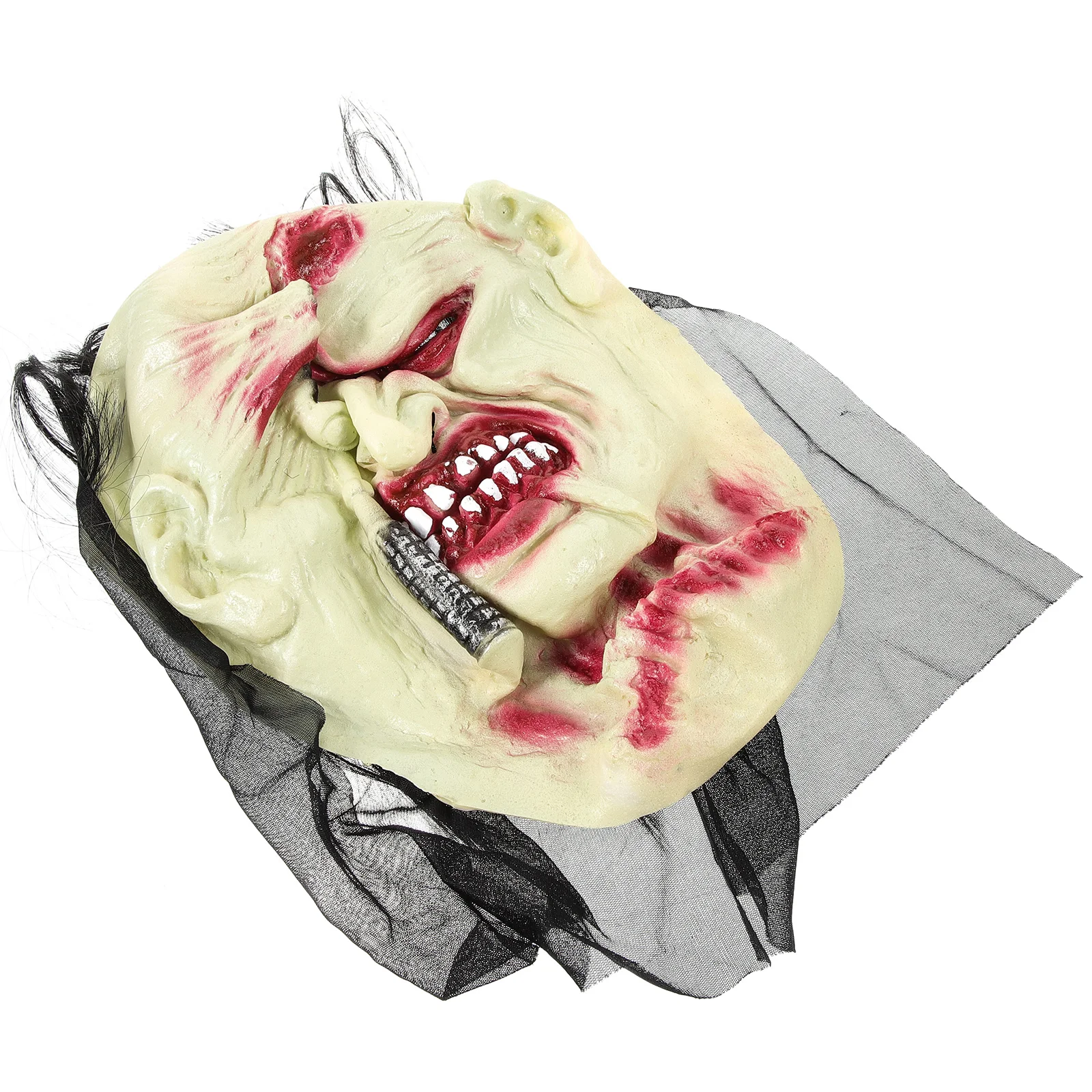 

Halloween Prop Masquerade Mask Scary Face Horror Masks Adults Realistic Cosplay Make Decoration