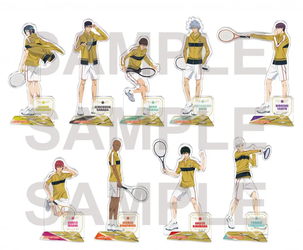 

The New Prince of Tennis Tezuka Kunimitsu Fuji Syusuke Seiichi Yukimura Acrylic Figure Stand Figure 9589 Stand Model Plate Toy