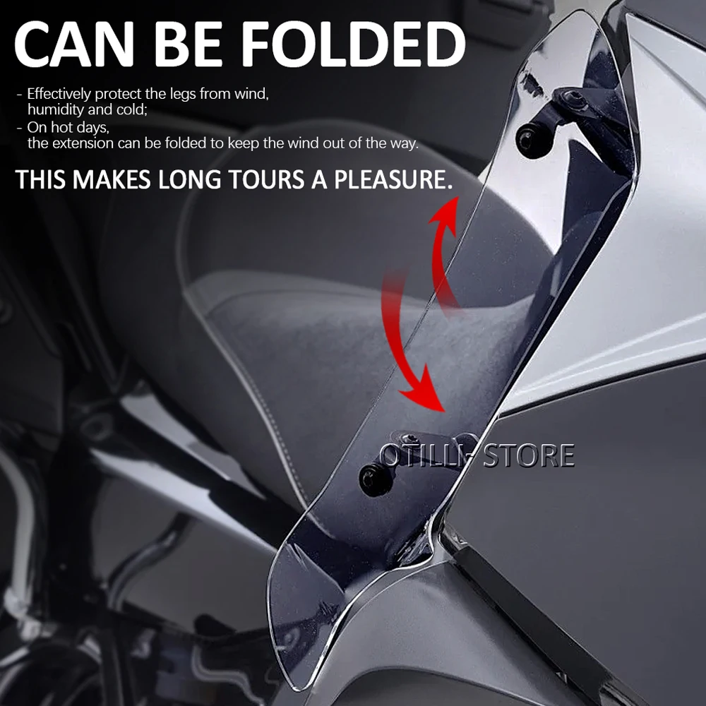 NEW Motorcycle Leg Protectors Wind Deflectors Fairing Extenions Foot Guard Fender For BMW K1600GT 2017 2018 2019 2020 2021 |