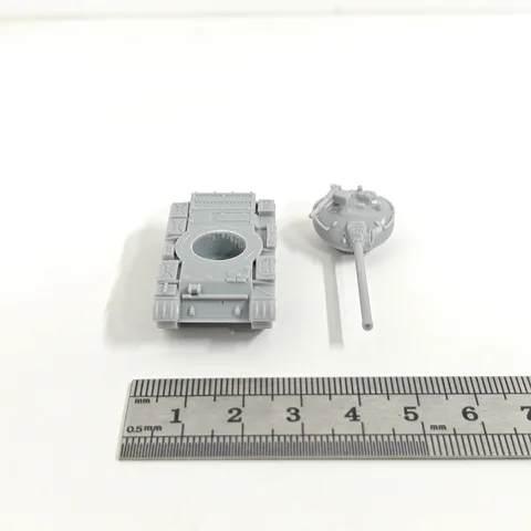 КОМПЛЕКТ МОДЕЛИ советского основного боевого танка Т-54 в масштабе 1/144