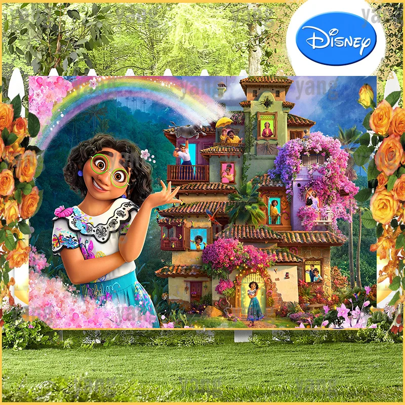 

Студийный фон для фотосъемки с изображением милой принцессы из мультфильма «Радуга»