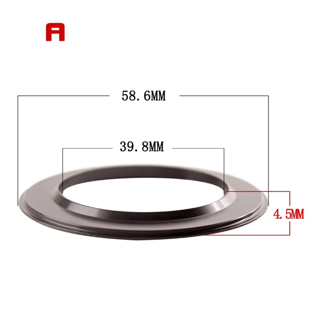

Aluminum Alloy Replace Earphone Base Rings Bottom Gear Conversion Seat Replace Tapered Steer Tube Kit New Parts