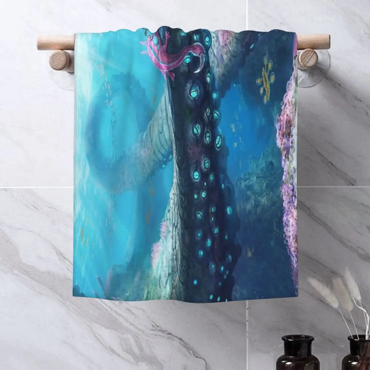 Twisty Bridges 2 Towels Face Towel Gym Towel Turban Woman Towel For Kitchen Bathrobe For Women