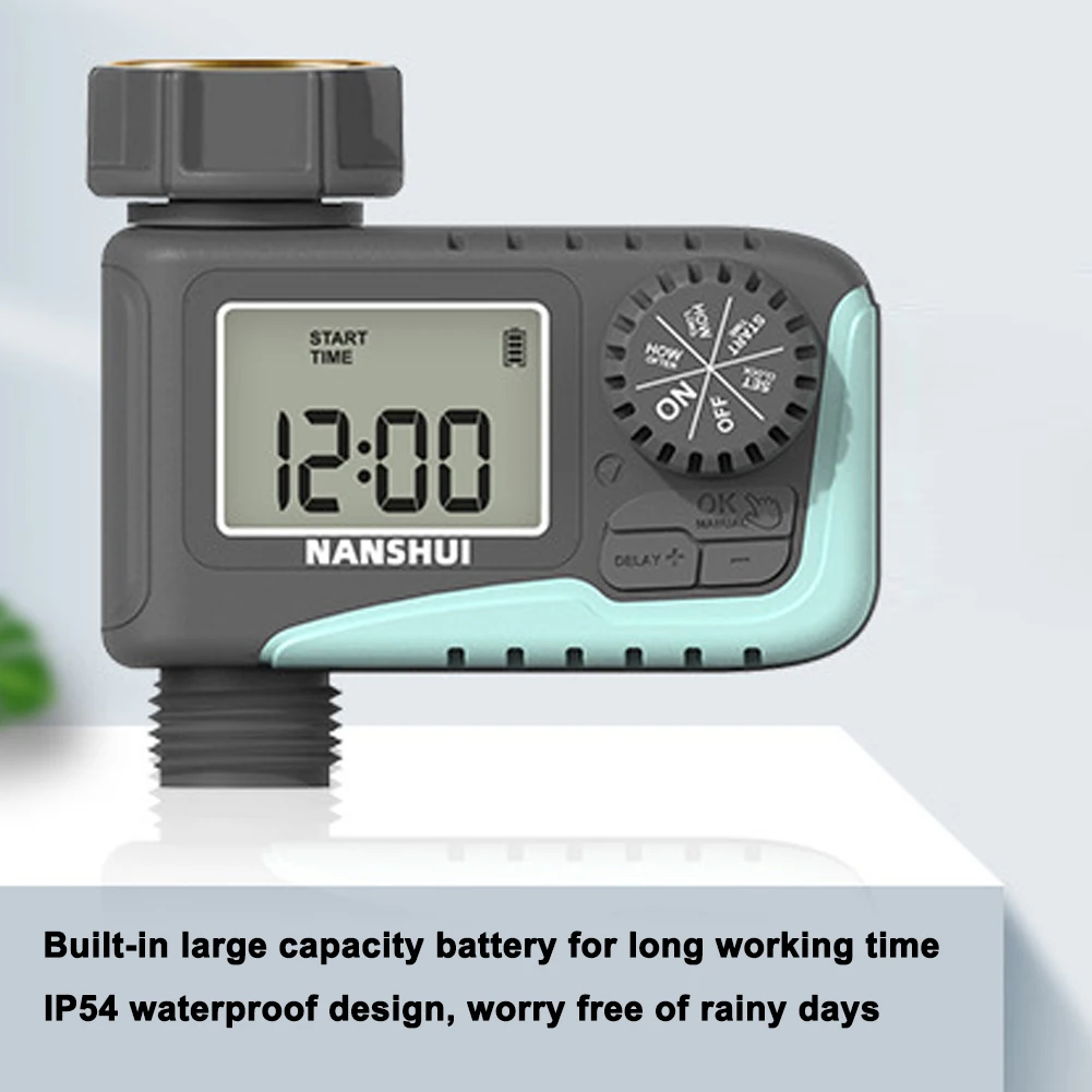 Устройство управления поливом сада с умным ЖК-экраном автоматический контроллер