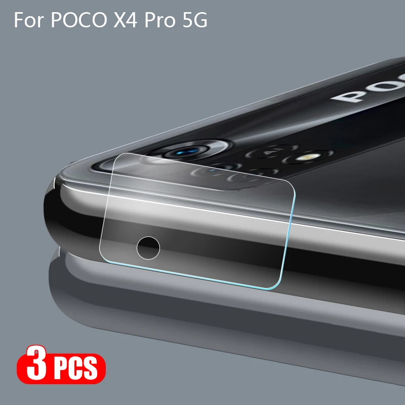 Len Film for Xiaomi Mi Poco X4 Pro 5G Back Camera Tempered Glass 3D Lens Protective Protector Global Xiomi Poco X4Pro 5G Glass