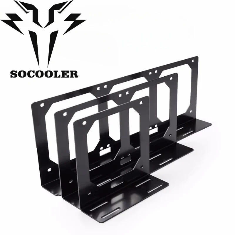 Socooler кронштейн с водяным охлаждением для ПК подходит 80/120/140 вентиляторов