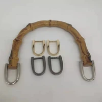 1pcs imitation bamboo bag handle women handbag tote handles replacement clutch bag chain straps accessories