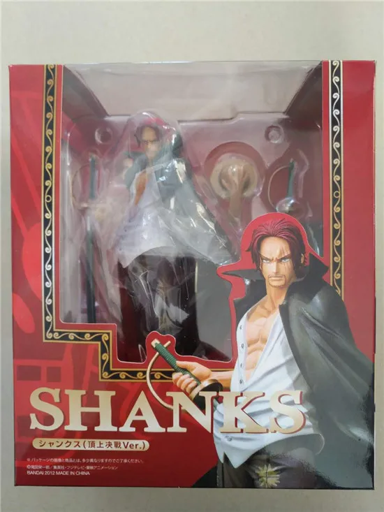 

18cm One piece Shanks Anime Action Figure Collection Model cartoon Toys for Friend gifts