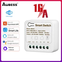 tuya diy switch 1016a wifi mini smart switch module breaker smart home voice control timer works with alexa google home yandex