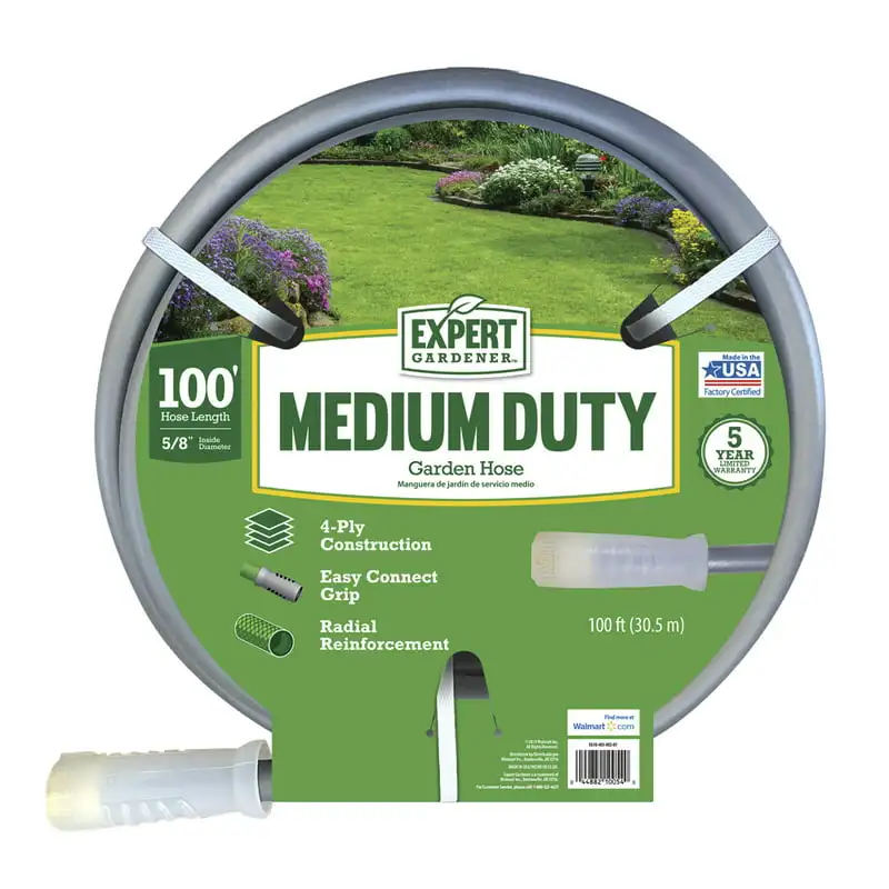 

foot Medium Duty Garden Hose Gray