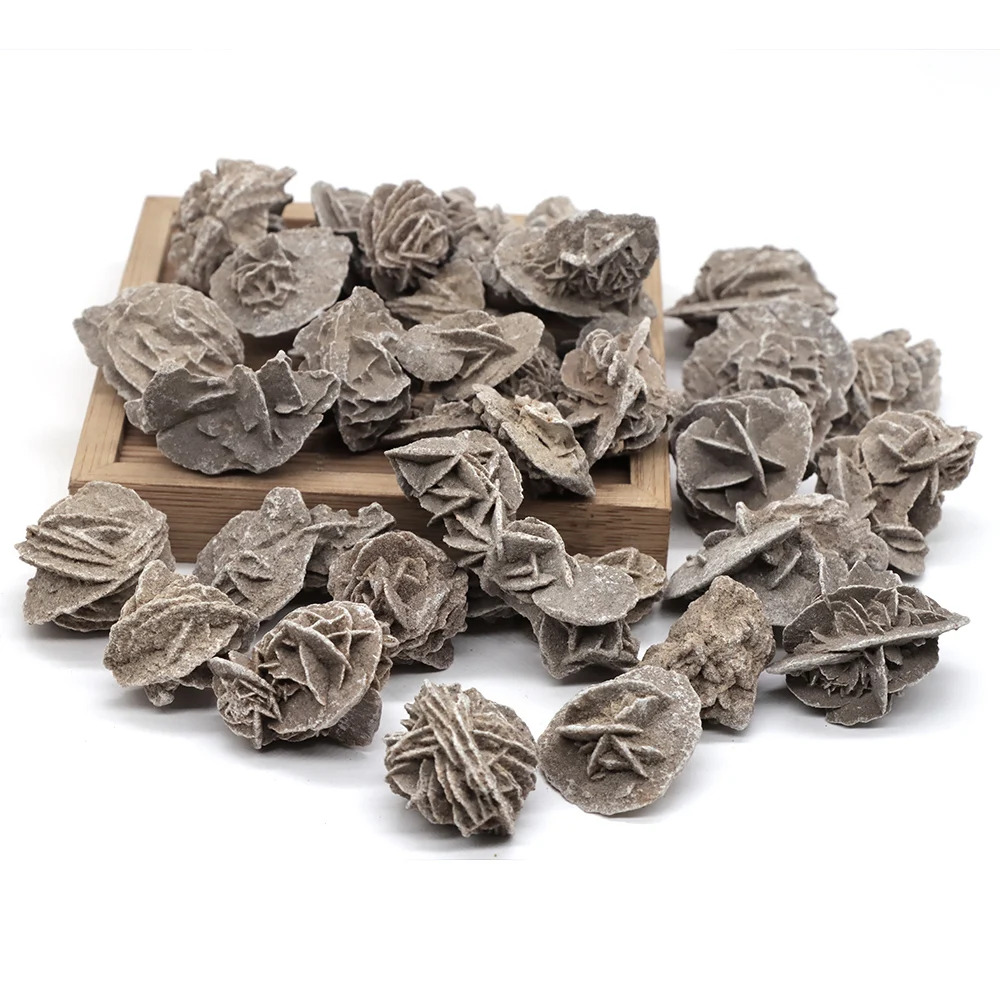 

Desert Rose Stone Natural Quartz Crystal Mineral Specimen Healing Gemstone Meditation Witchcraft Home Decor Lover Gift Wholesale