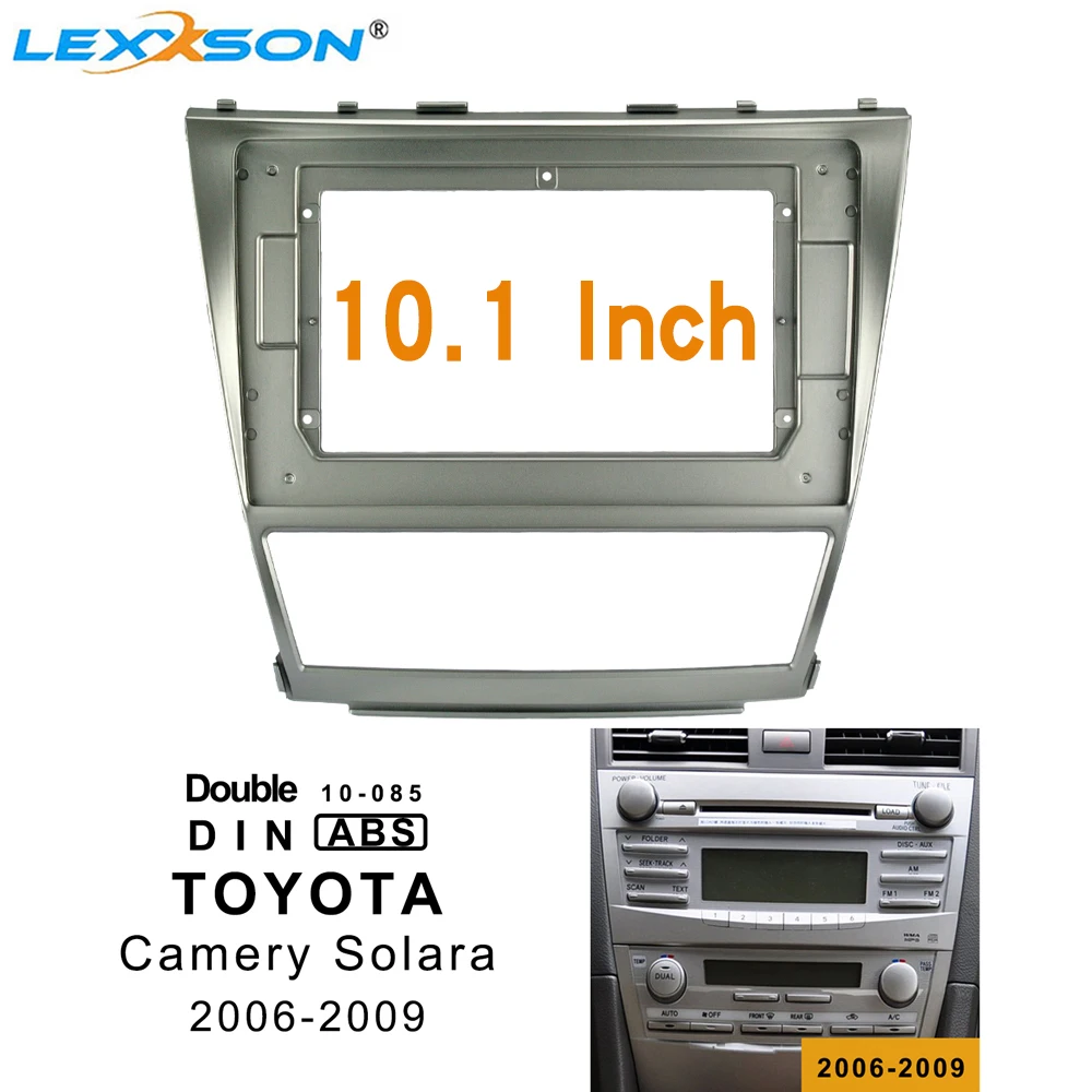 

Подходит для автомобильной панели 10,1 дюйма для Toyota Camry 2006-2009, автомобильная магнитола, Dvd-панель, аудио фитинг, фоторамка, аксессуары, комплекты