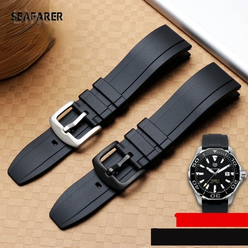 Ремешок силиконовый для часов Longines Citizen Rolex Water Ghost Casio 22 24 мм спортивные