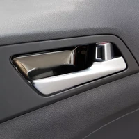 stainless steel car door bowl sticker trim cover interior moulding for tucson 2015 2016 2017 2018 2019 2020 accessories