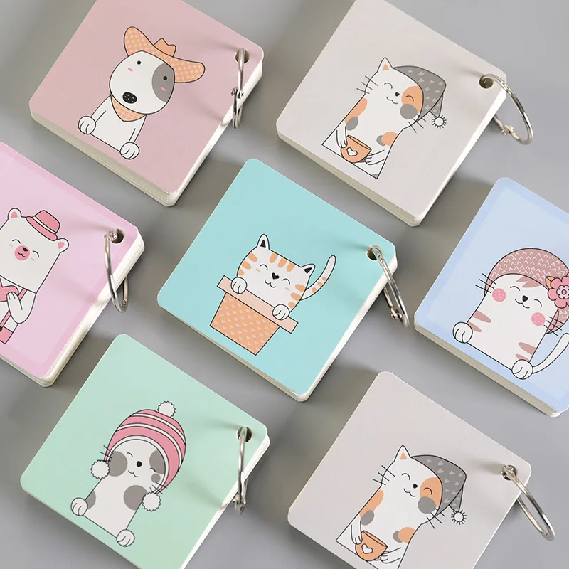 

1Pcs Cute Kawaii Cartoon Coil Creative Small Notebook Small Fresh Portable Mini Notepad Stationery Book Student children Gifts