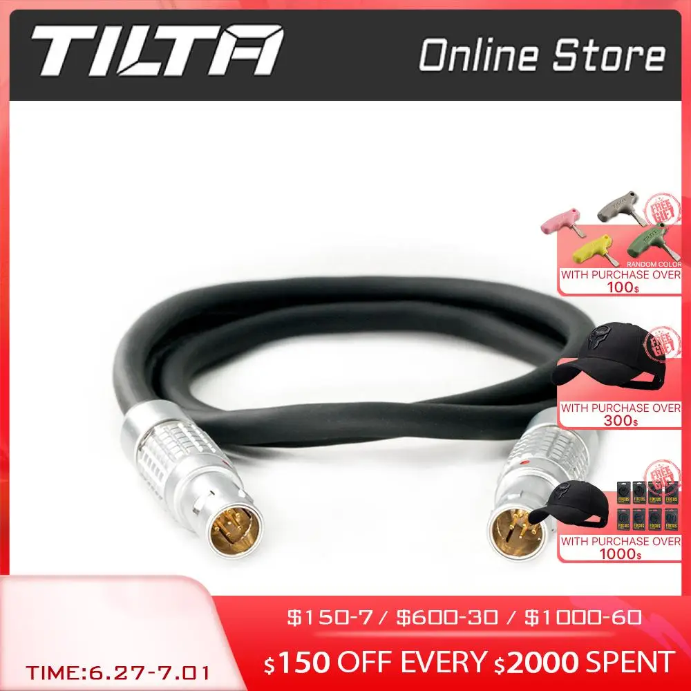 

TILTA WLC-T03-7P-S-18/55 Nucleus-M 7-Pin to 7-Pin Motor to Motor Connection Cable Camera Accessories