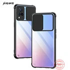 Rzants для VIVO V21 чехол Защита объектива камеры прочный защитный тонкий подушка безопасности прозрачный тонкий прозрачный чехол