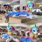 Плюшевая кукла Disney, мультяшная фигурка героя мультфильма Raya and The Last Dragon Sisudatu, плюшевая игрушка для мальчиков и девочек, подарок на день рождения