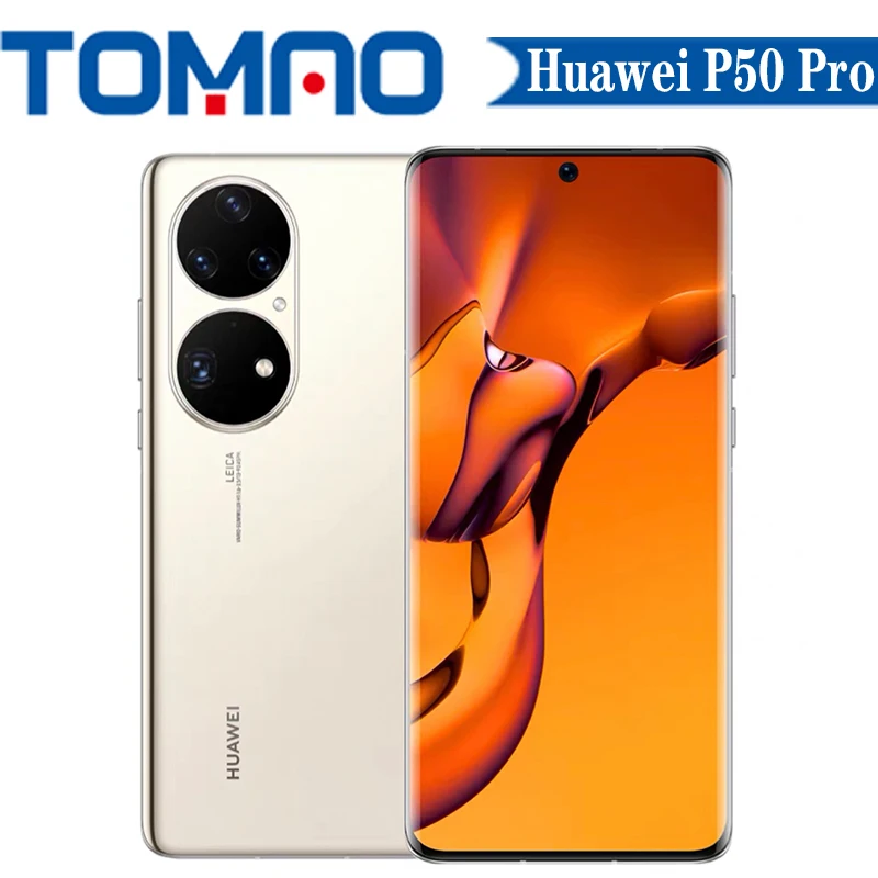Мобильный телефон Huawei P50 Pro 4G 6 дюйма 120 Гц гармония Snapdragon 888 4360 мАч 50 Вт - купить по