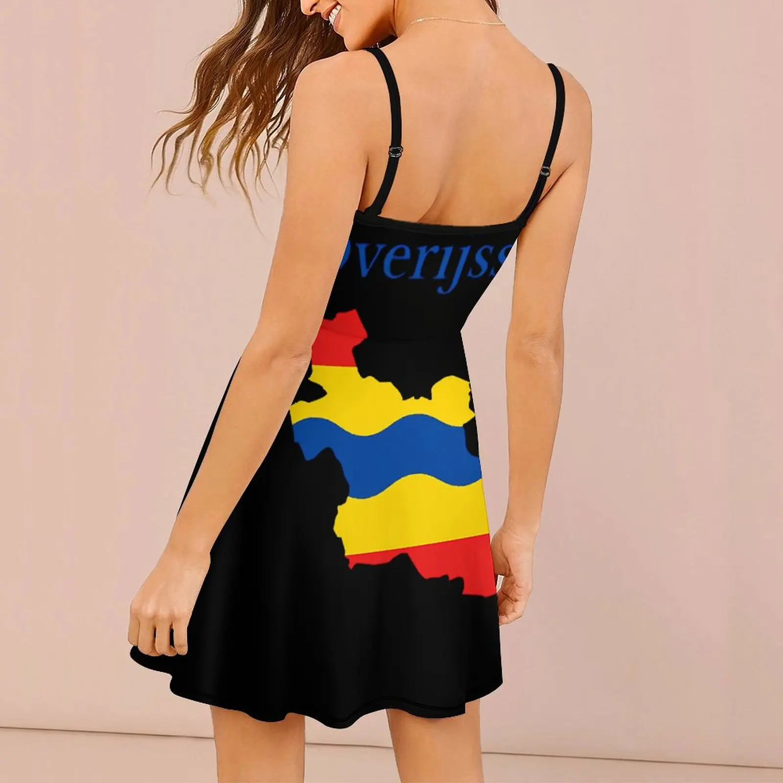 Женское платье на бретельках Overijssel с изображением провинции флага Нидерландов