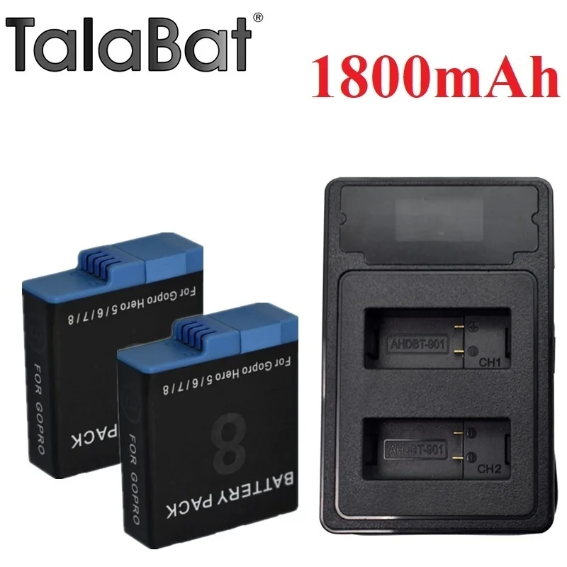 

Аккумулятор или зарядное устройство для экшн-камеры GoPro Hero 8 7 6 5