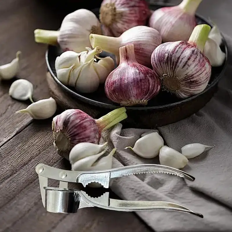 Пресс для чеснока ручная кухонная мясорубка имбиря многофункциональные