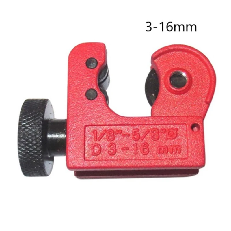 

NEW 3-16mm(5/8") Mini Copper Aluminum Iron Metal Tube Tubing Slice Cutter Pipe Knife Cut Plumbing Tool Shear