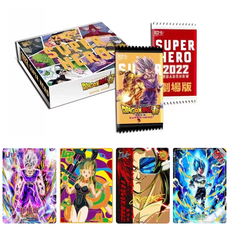 

Wholesale Dragon Ball Cards Glory Collector's Edition Collectible Cards Rare SZR SLR Table Game Carts Kids Gift